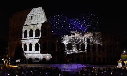 HUMANLANDS – Eternal Evolution, vi raccontiamo l’incredibile show per la candidatura di Roma a Expo 2030